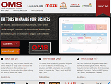 Tablet Screenshot of ordermanagementsystems.com